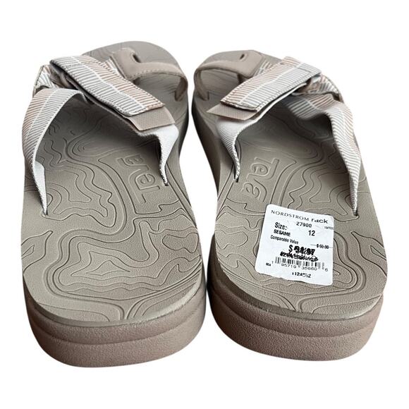 Teva Revive 95 Slide Sandals In Sesame Men Size 12 main image 5